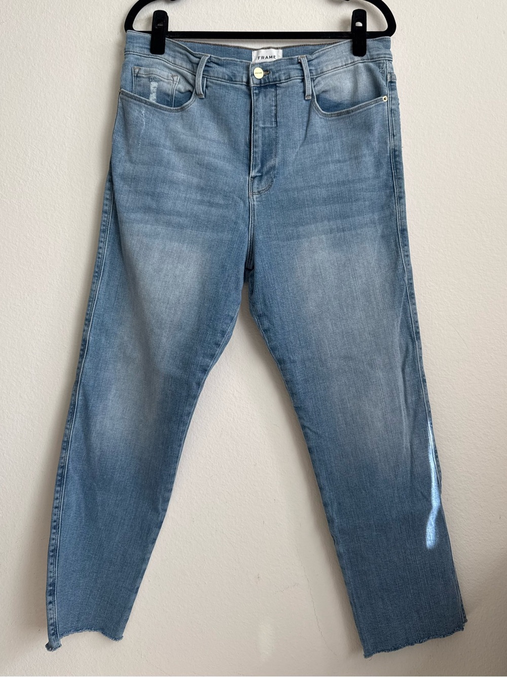 Frame Le Sylvie Crop Jeans Size 33 in Overturn